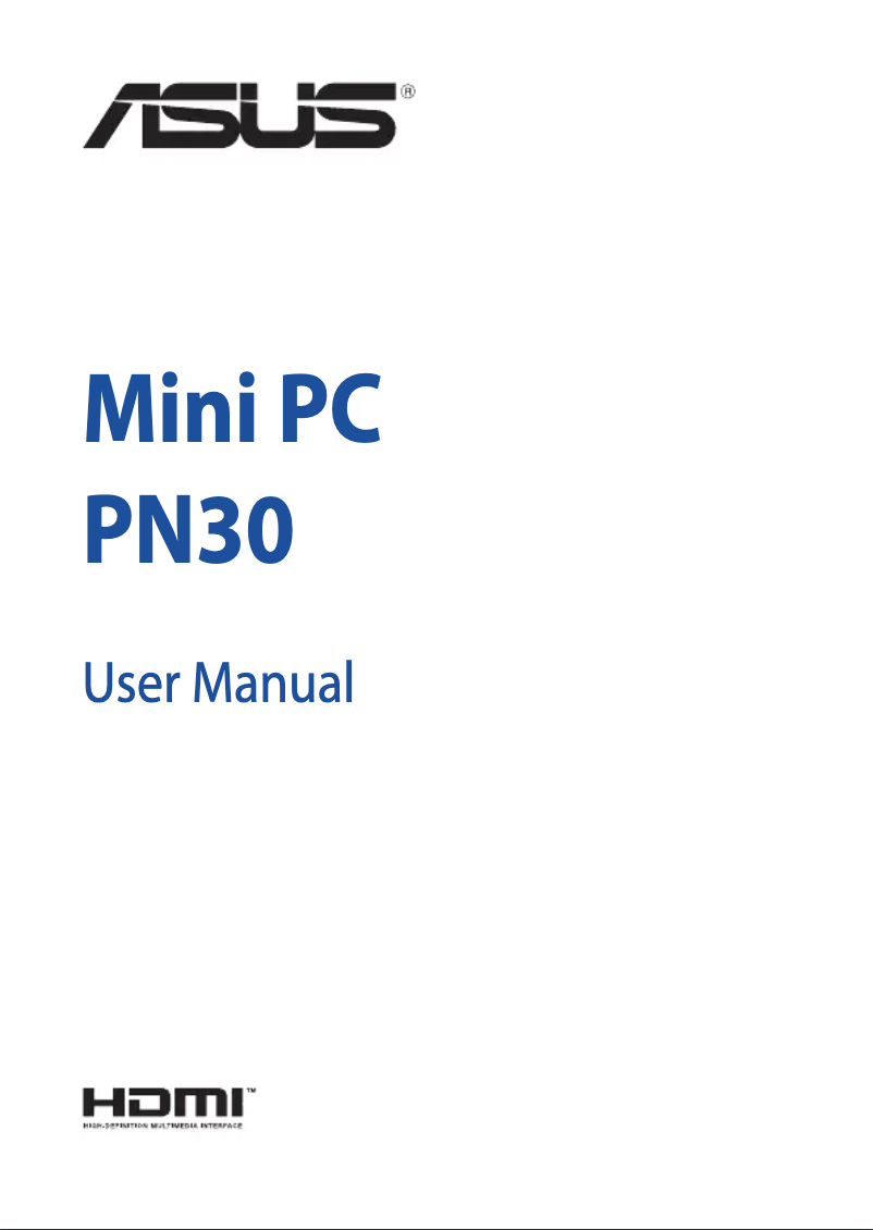 Page 1 de la notice Manuel utilisateur Asus Mini PC PN30