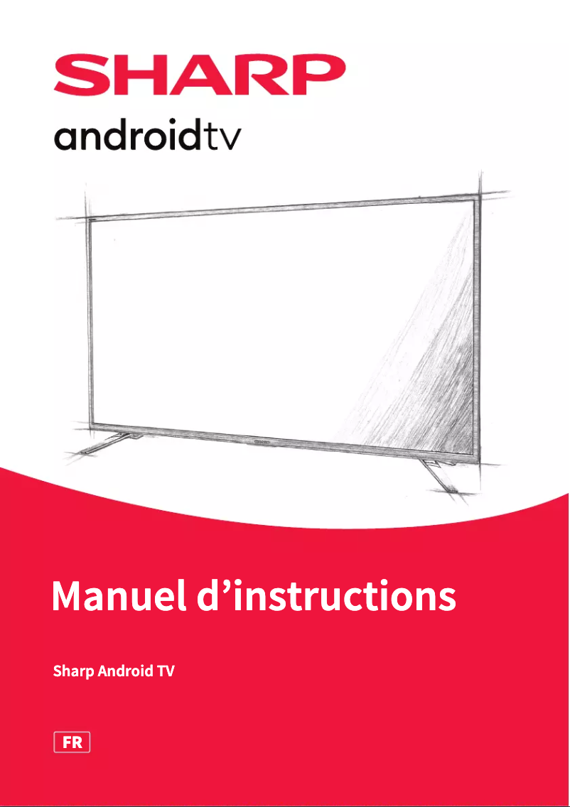 Page 1 de la notice Manuel utilisateur Sharp 49BL5EA