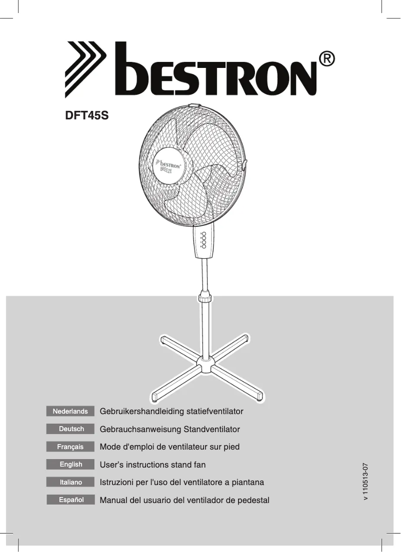 Image de la première page du manuel de l'appareil DFT45S