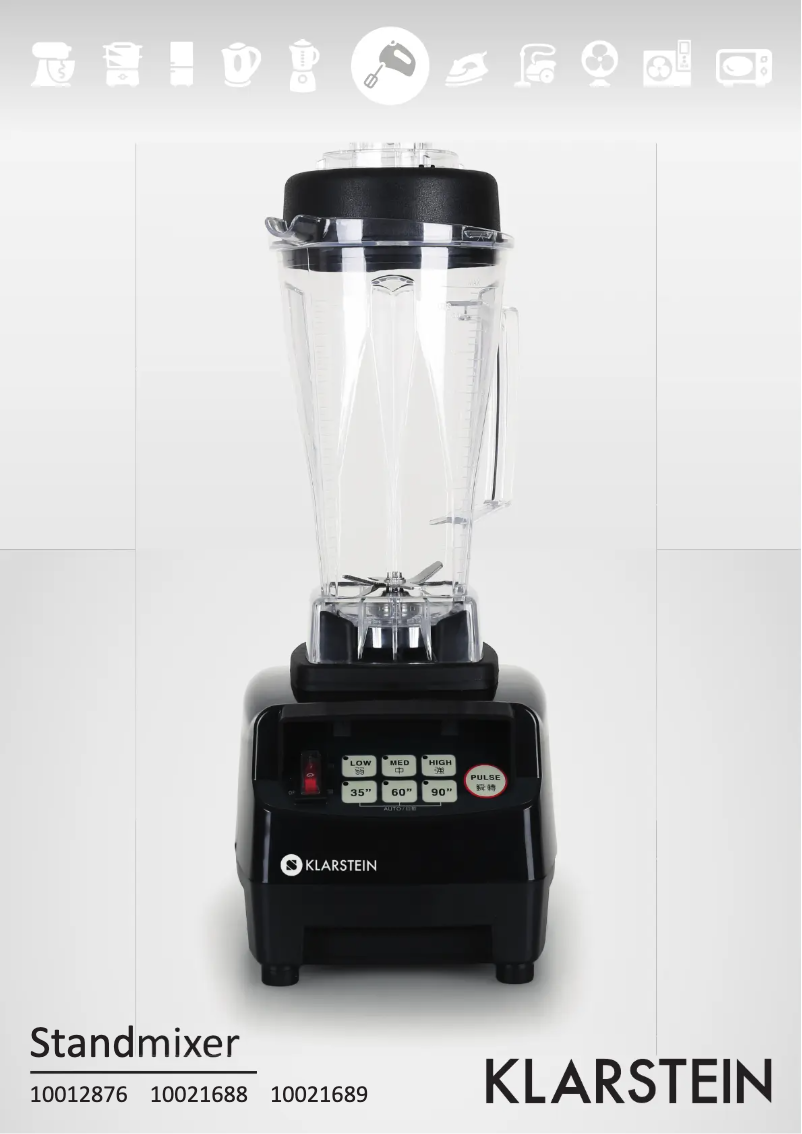 Page n°1 - Manuel utilisateur Klarstein Herakles 5G