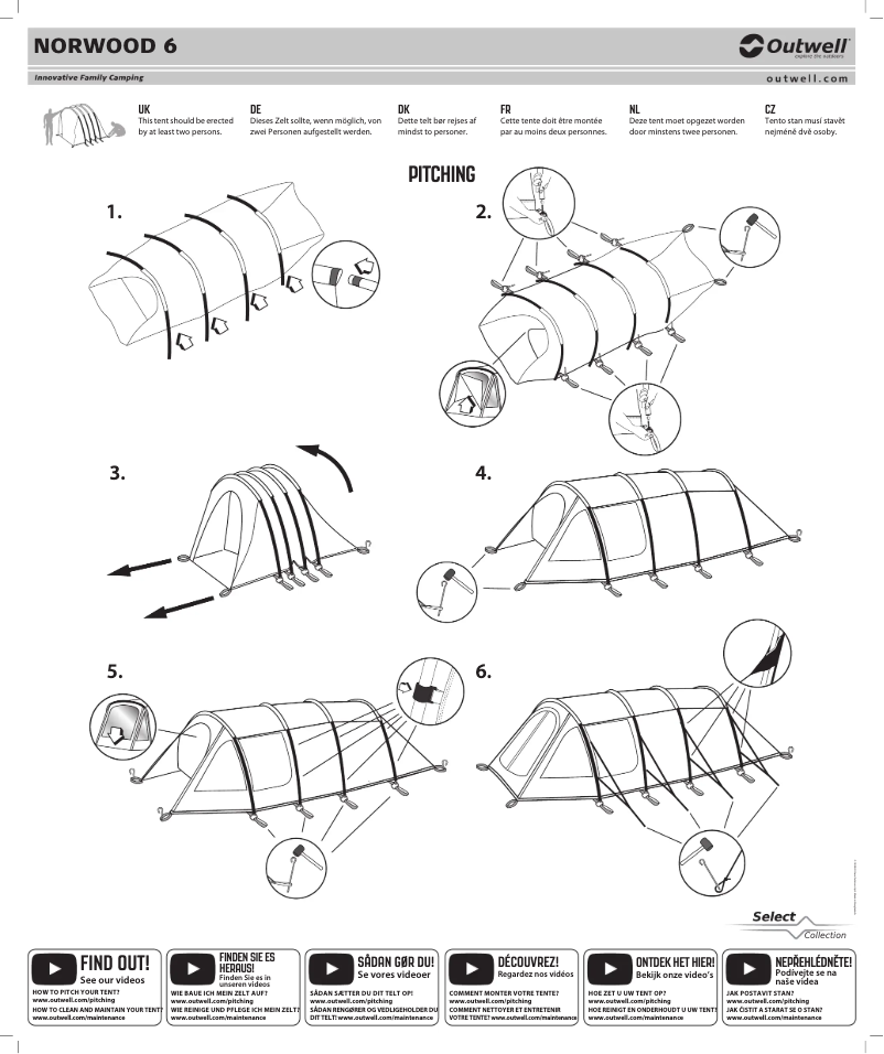 Image de la première page du manuel de l'appareil Norwood 6