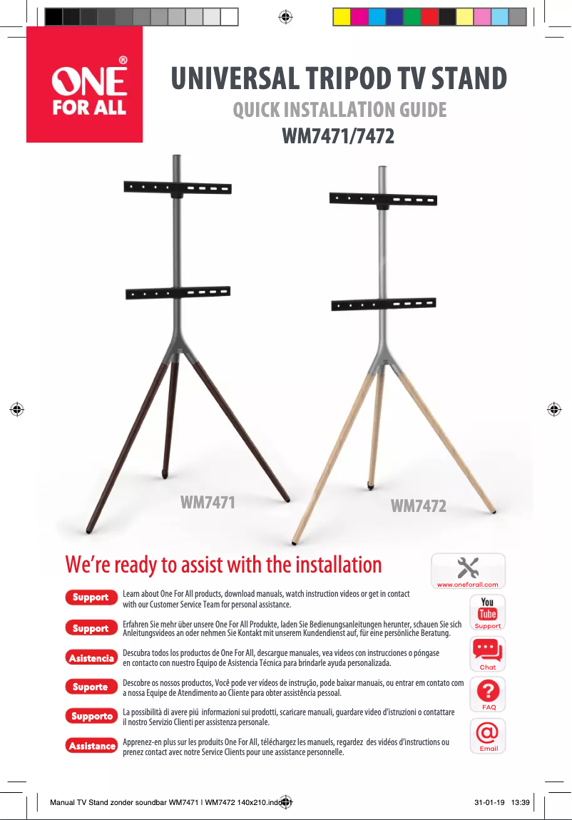 Image de la première page du manuel de l'appareil WM 7472