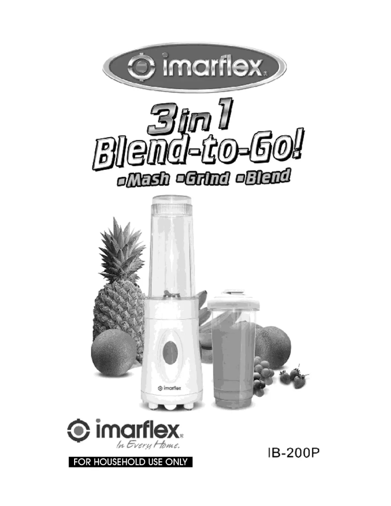 Page 1 de la notice Manuel utilisateur Imarflex IB-200P