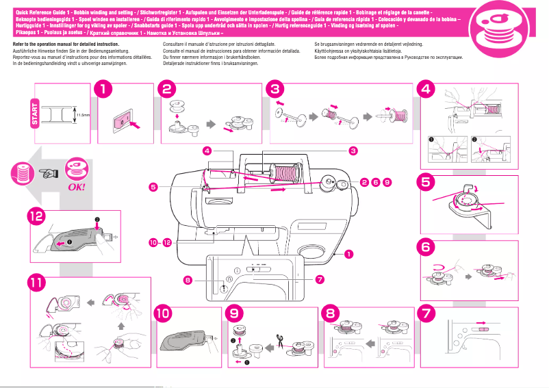 Page 1 de la notice Manuel utilisateur Brother NS20