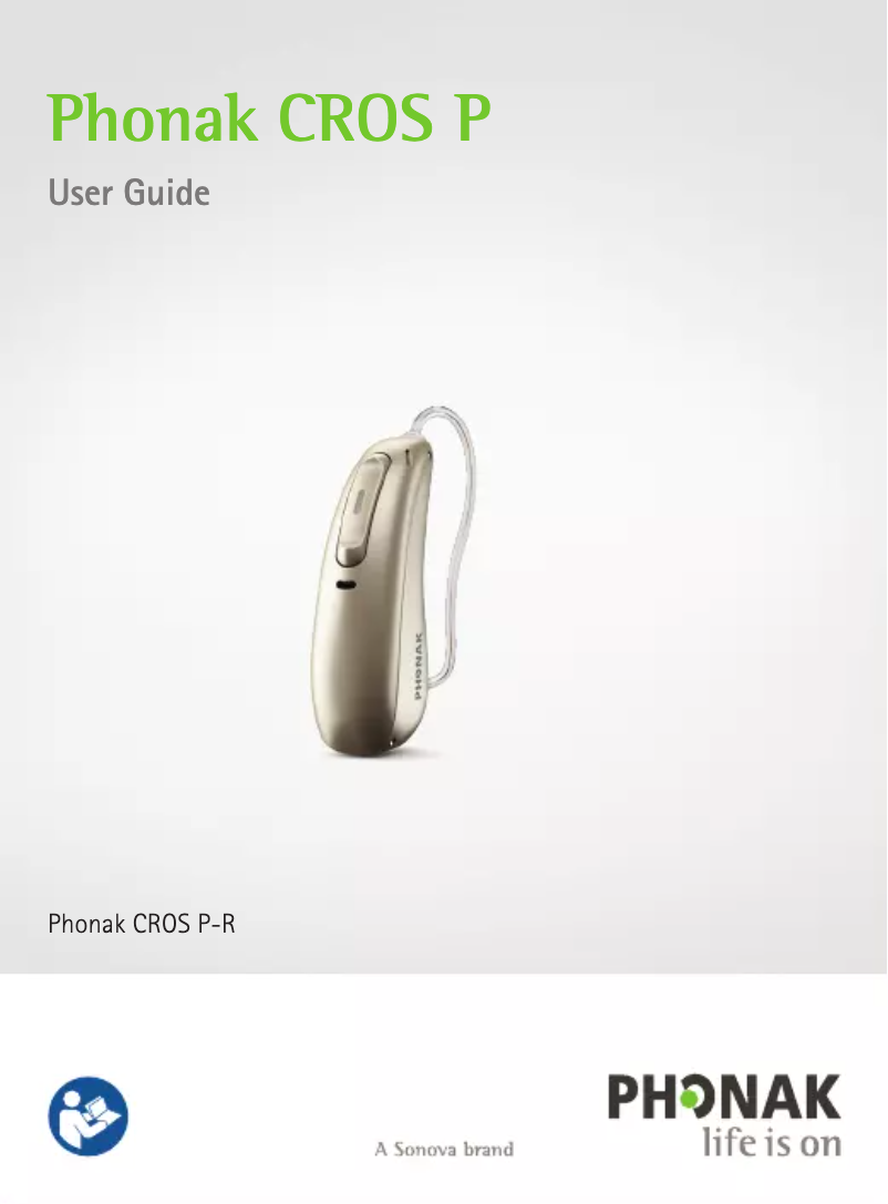 Image de la première page du manuel de l'appareil CROS Paradise