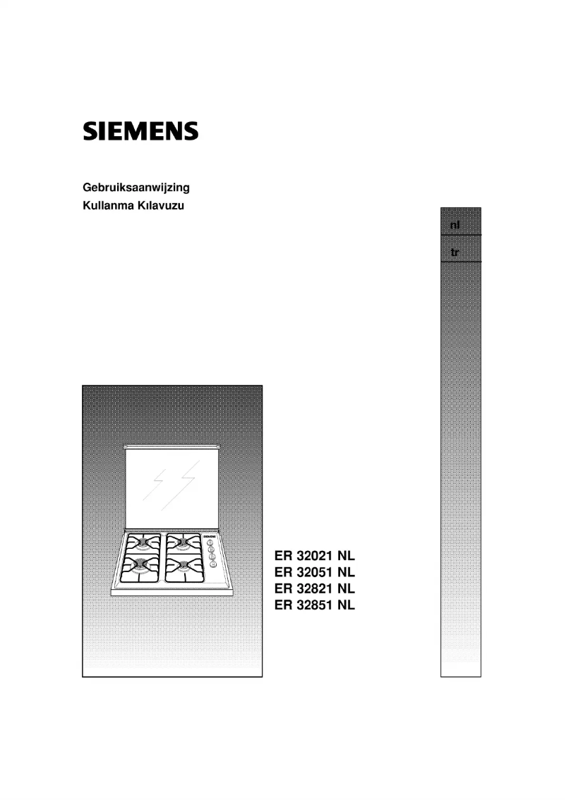 Página 1 del manual Manual de usuario Siemens ER 32021