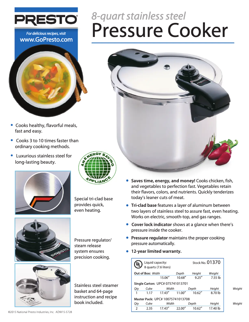 Image de la première page du manuel de l'appareil 01370