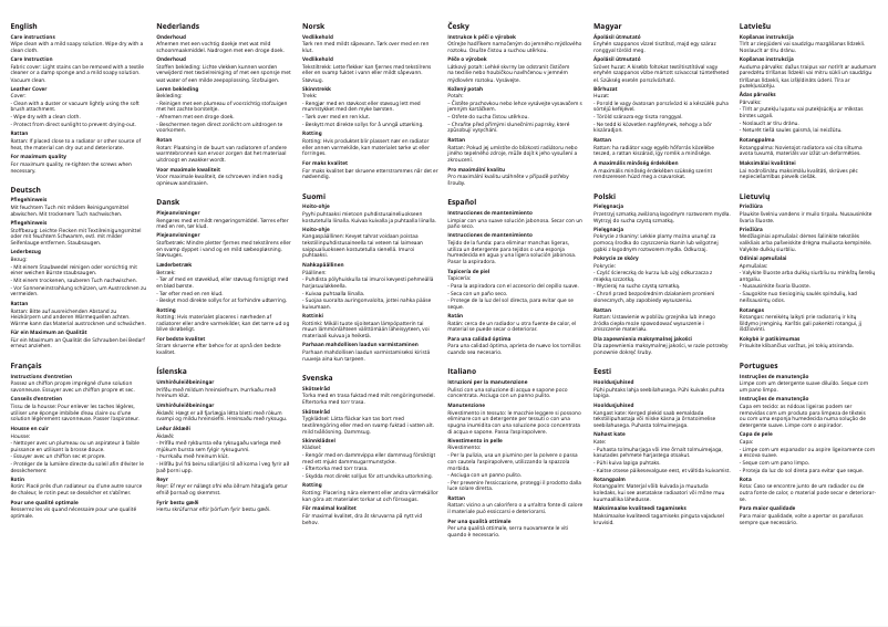 Page 1 de la notice Manuel utilisateur Ikea JANOLOF 904.819.81