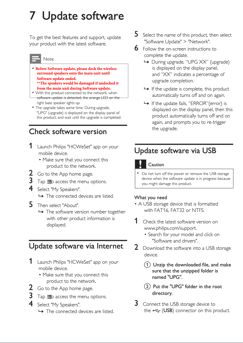 Page 1 de la notice Guide d'installation Philips Fidelio E6