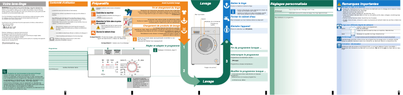 Page n°1 - Manuel utilisateur Bosch WAB20060BY
