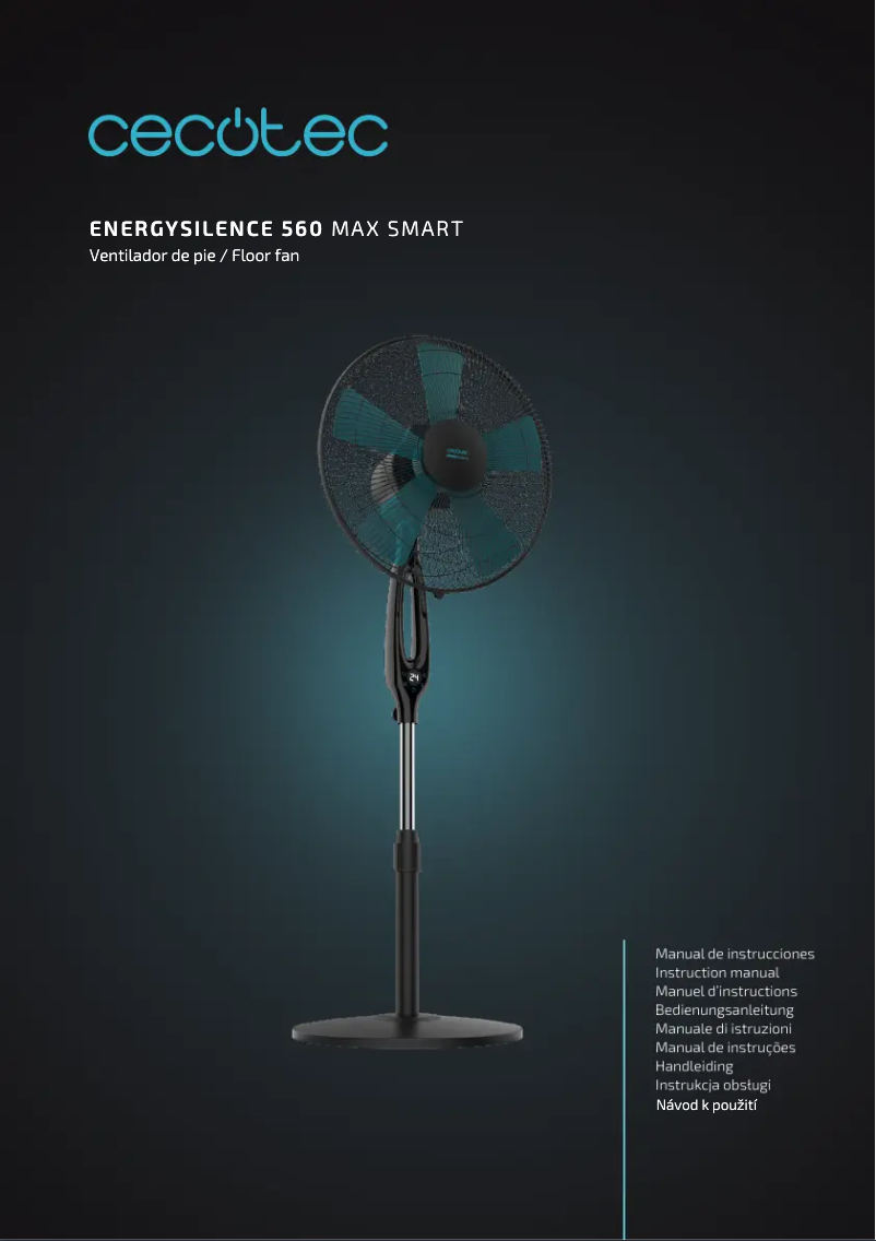 Page n°1 - Manuel utilisateur Cecotec EnergySilence 560 Max Smart