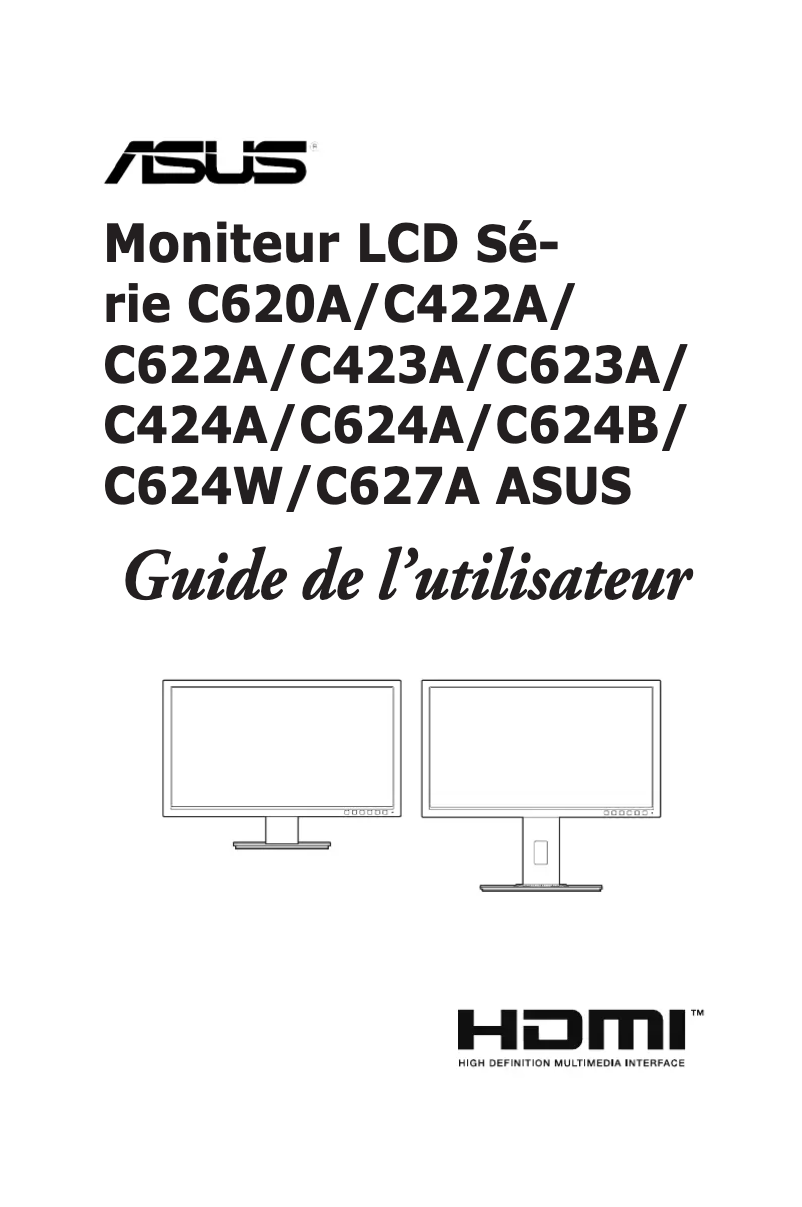 Image de la première page du manuel de l'appareil C624BQH