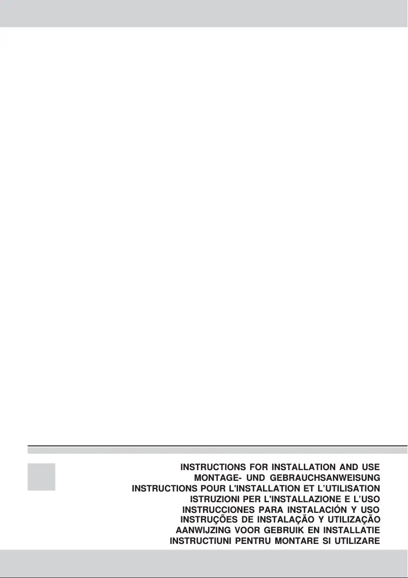 Page 1 de la notice Mode d'emploi Rosieres RHG 5600 IN