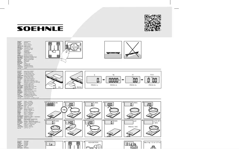 Image de la première page du manuel de l'appareil Purista 65118