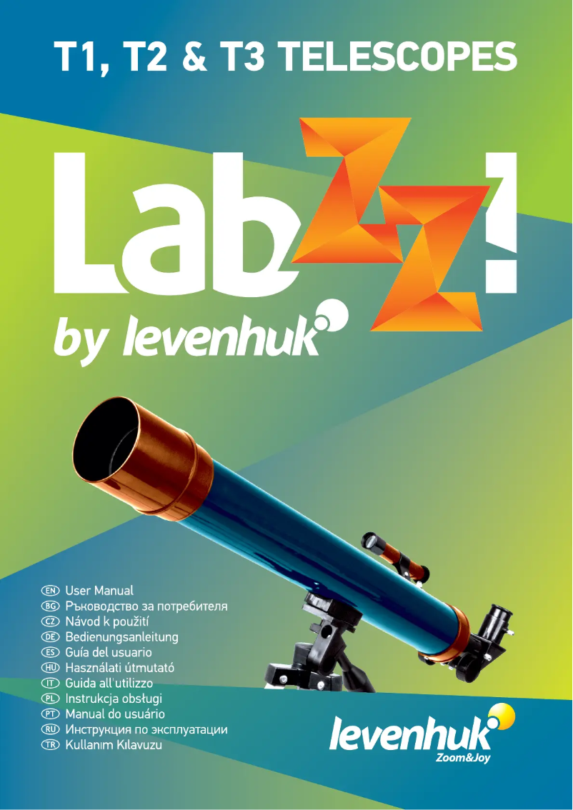 Page 1 de la notice Manuel utilisateur Levenhuk LabZZ T3