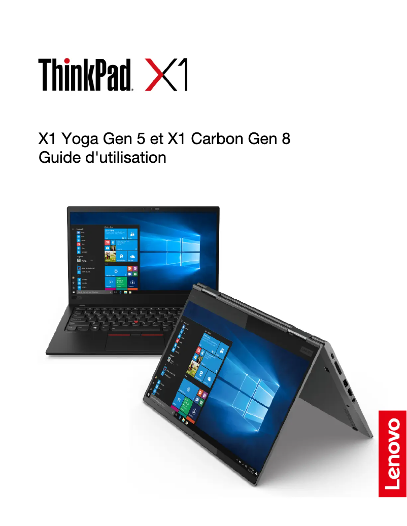 Página 1 del manual Manual de usuario Lenovo ThinkPad X1 Carbon