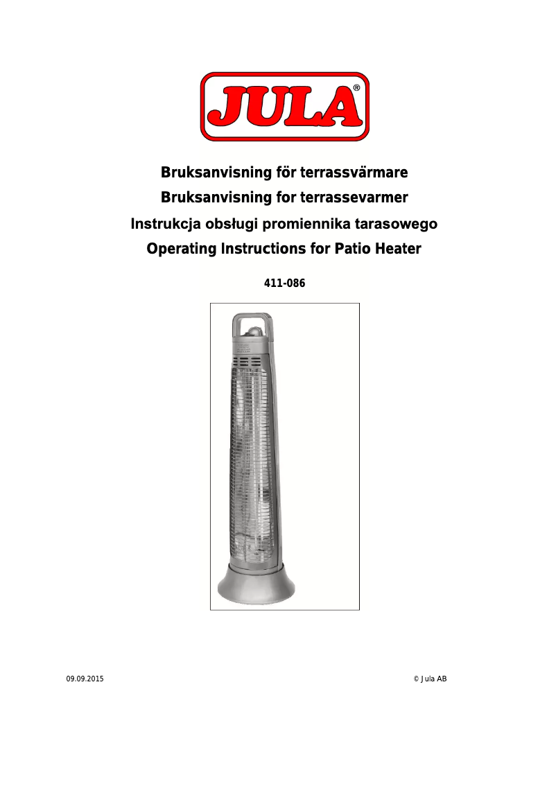 Page 1 de la notice Manuel utilisateur Anslut 411-086