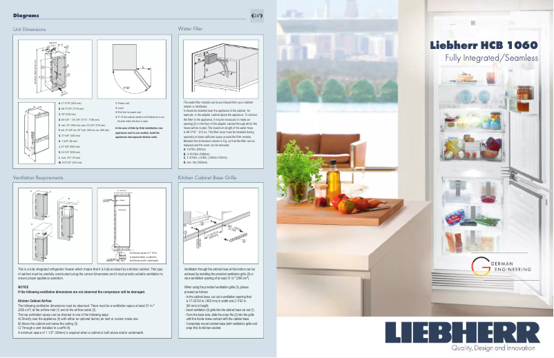 Image de la première page du manuel de l'appareil HCB 1060