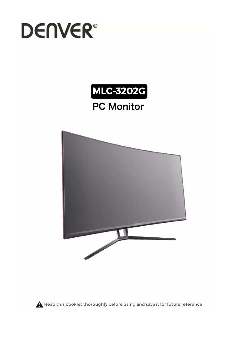 Page n°1 - Manuel utilisateur Denver MLC-3202G