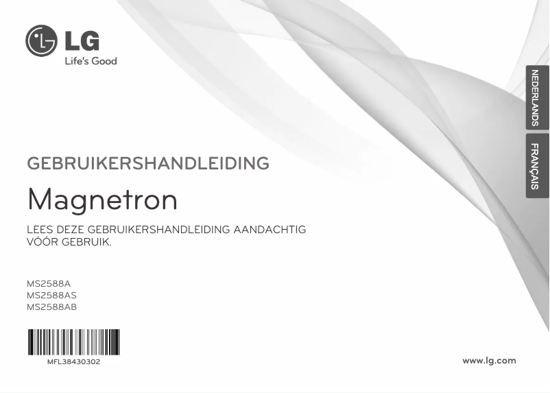 Page 1 de la notice Manuel utilisateur LG MS2588A