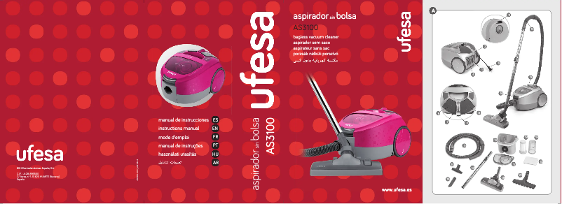 Image de la première page du manuel de l'appareil AS3100