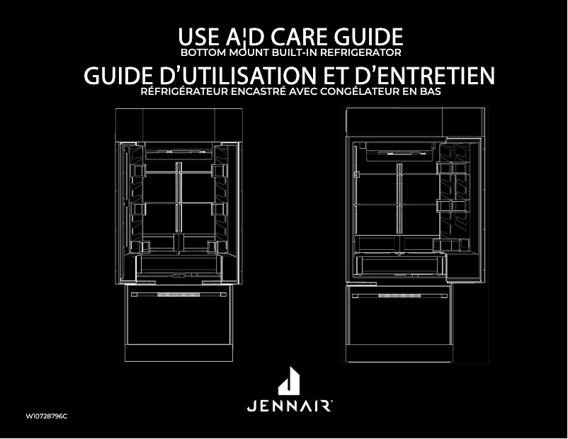 Image de la première page du manuel de l'appareil JB36NXFXRE