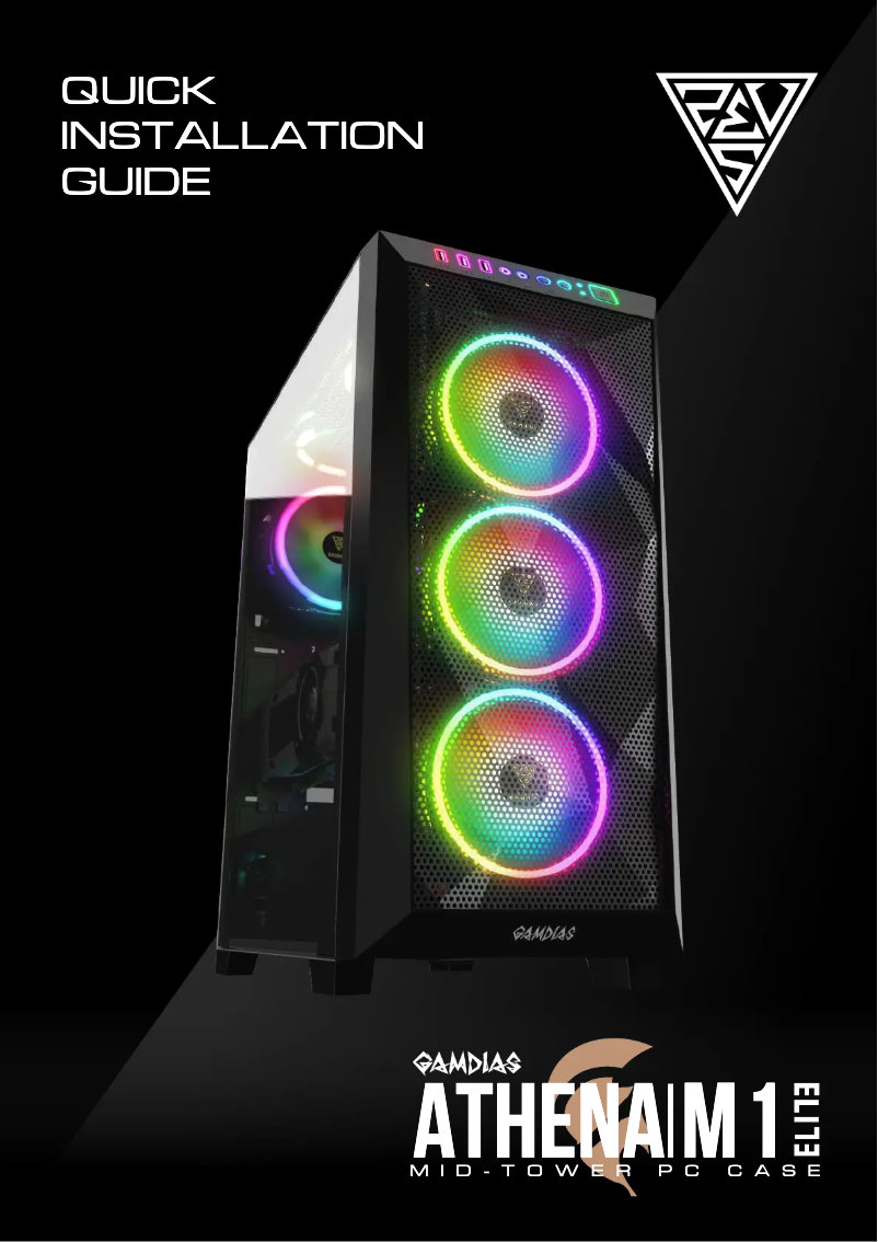 Page n°1 - Manuel utilisateur Gamdias Athena M1 Elite