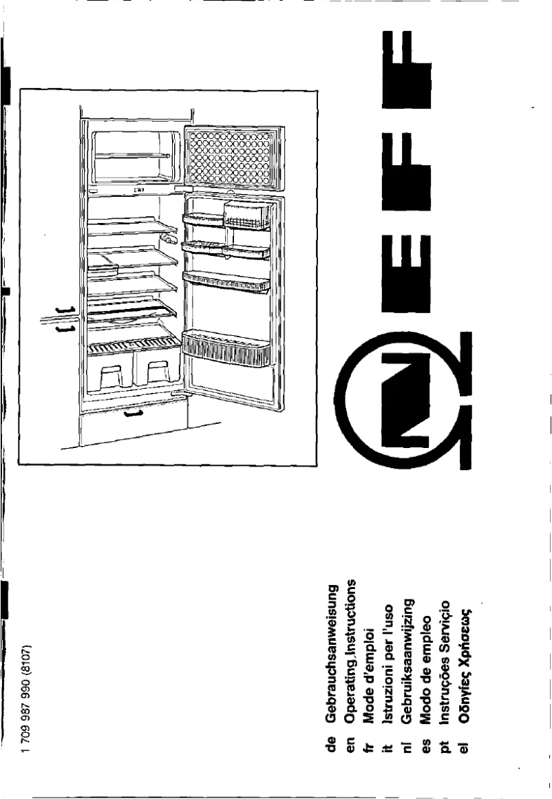 Page 1 de la notice Manuel utilisateur Neff KT 441 K 1665