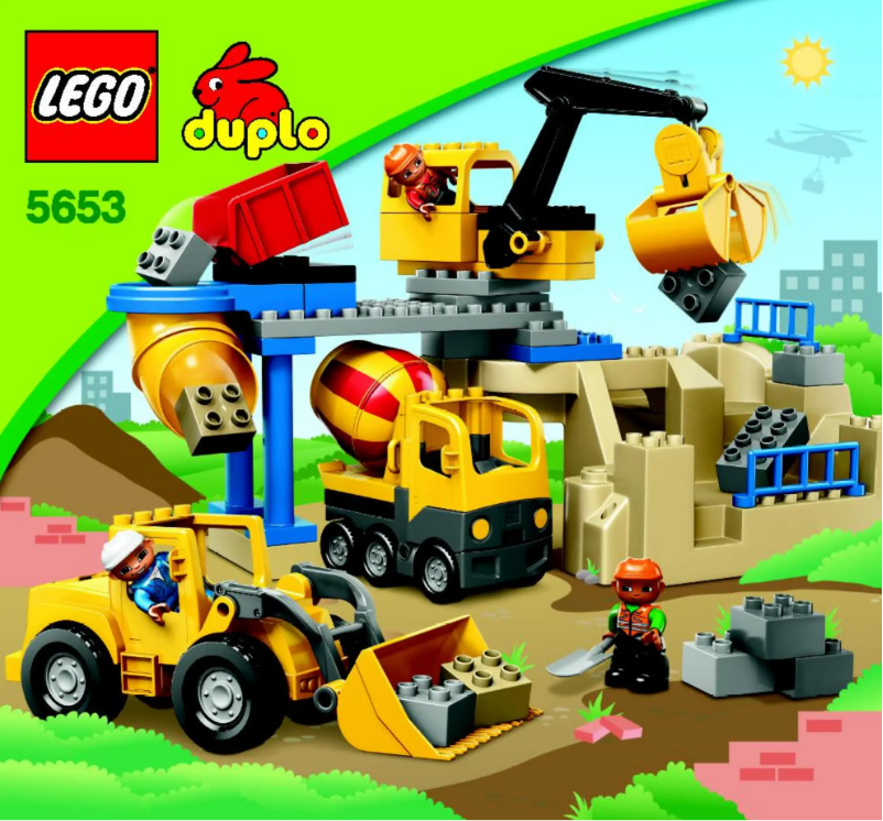 Page 1 de la notice Manuel utilisateur Lego Duplo 5653