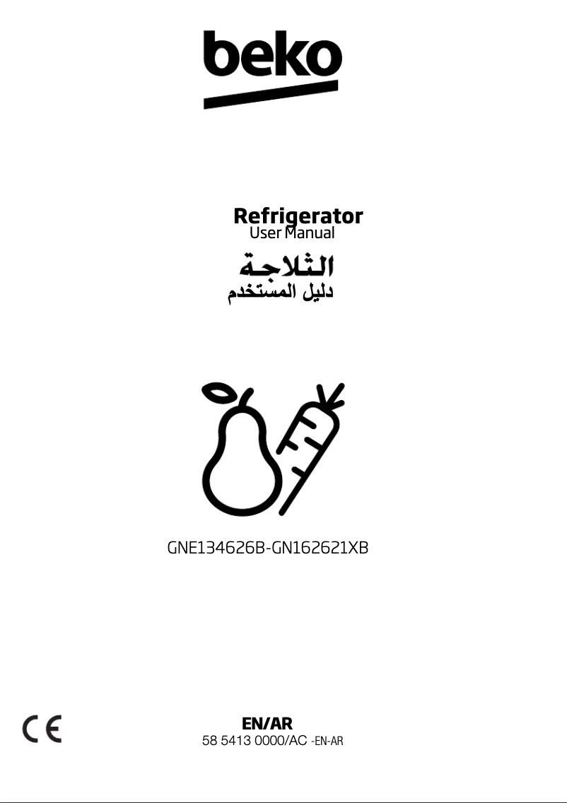 Image de la première page du manuel de l'appareil GNE134626B