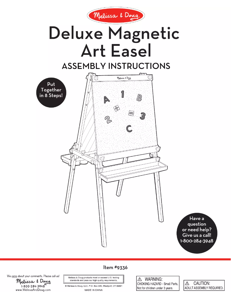 Page 1 de la notice Manuel utilisateur Melissa & Doug 9336