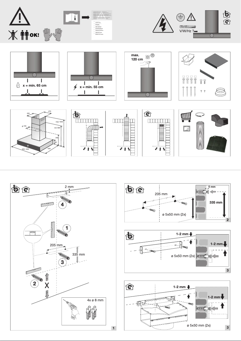 Page n°1 - Manuel utilisateur Gorenje DT6SY2W