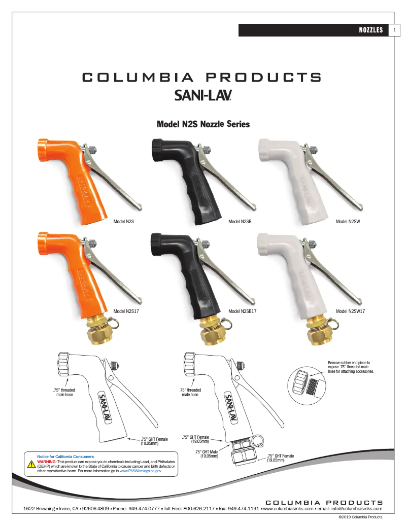 Image de la première page du manuel de l'appareil N2SB17