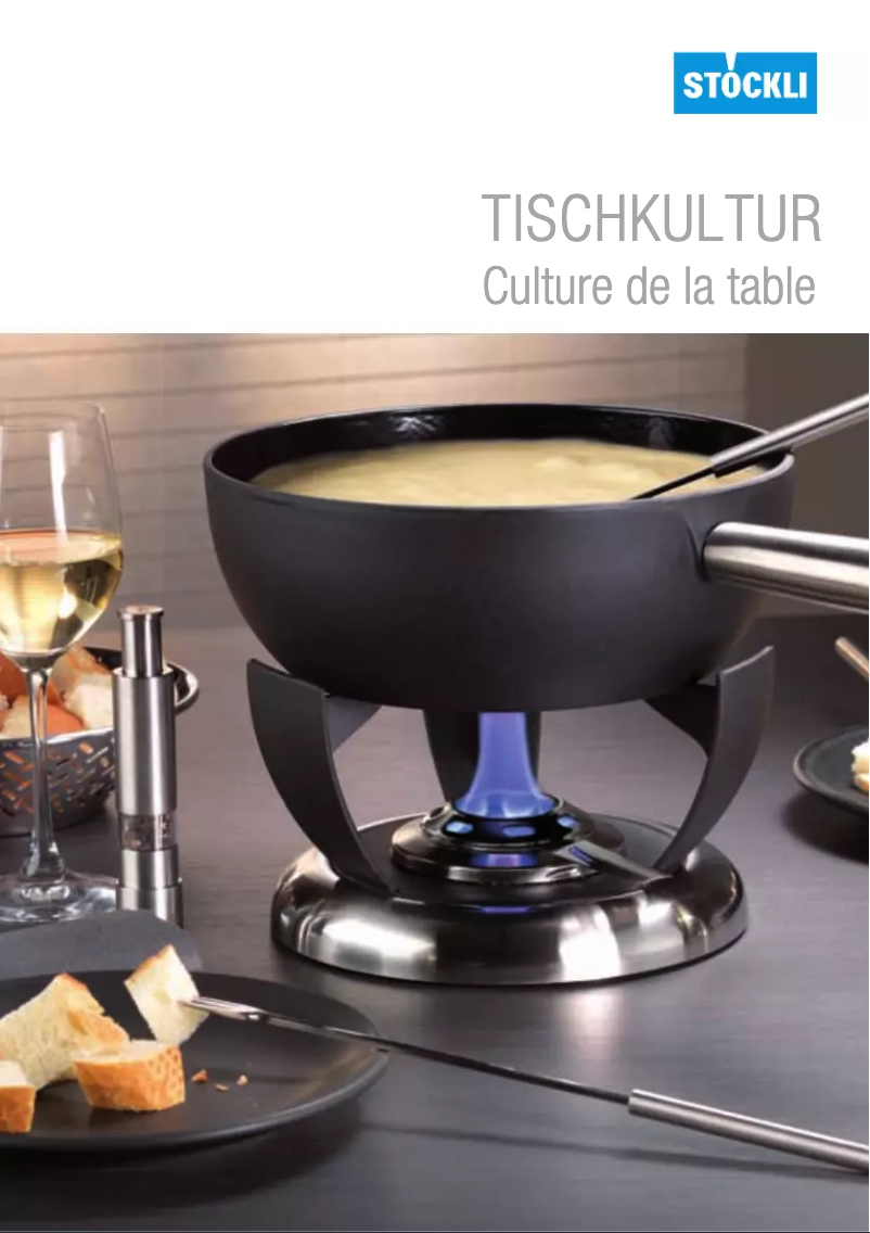 Page 1 de la notice Manuel utilisateur Stöckli 0009.02