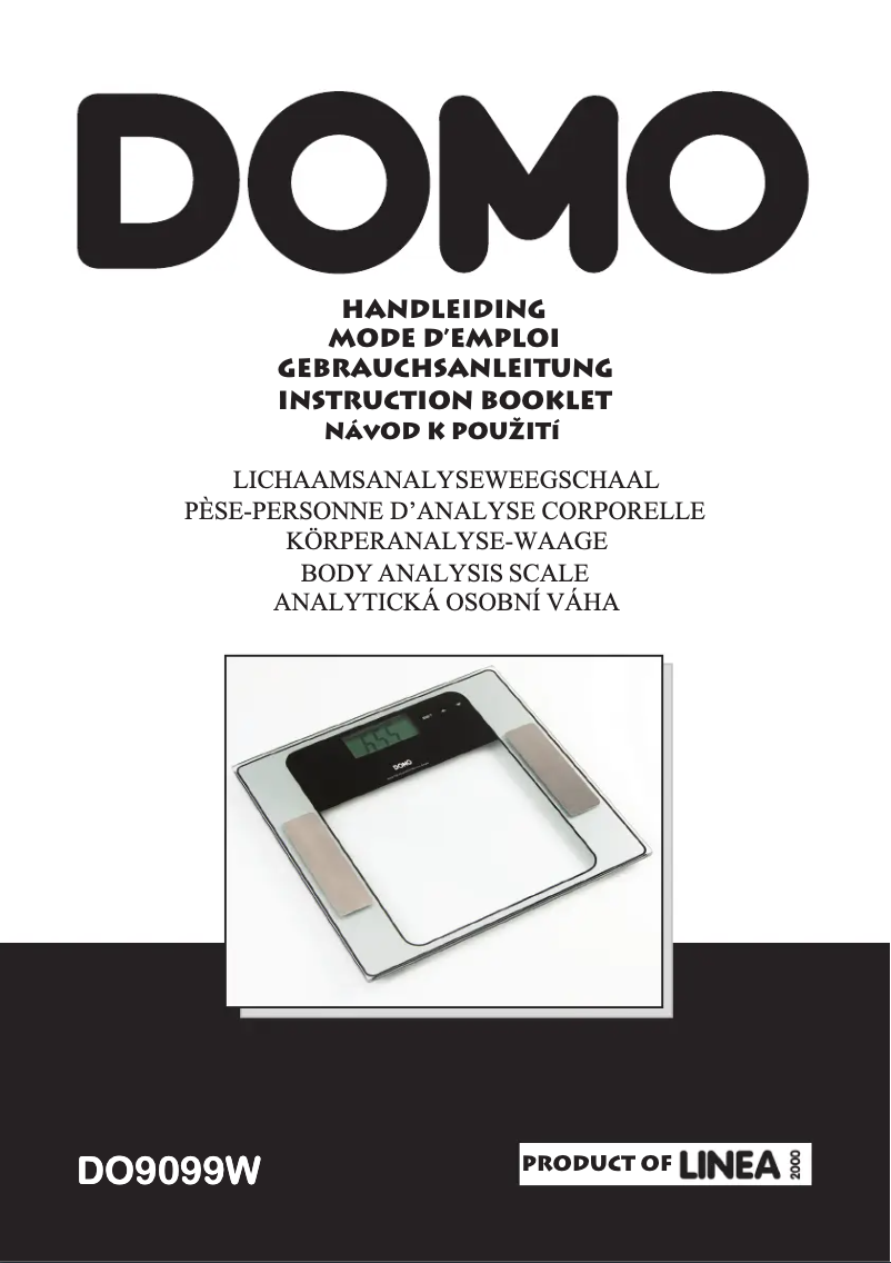 Page n°1 - Manuel utilisateur Domo DO9099W