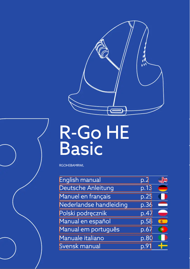 Image de la première page du manuel de l'appareil HE Basic