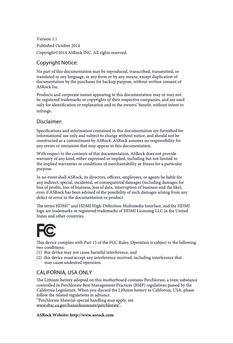 Image de la première page du manuel de l'appareil QC5000-ITX/WIFI