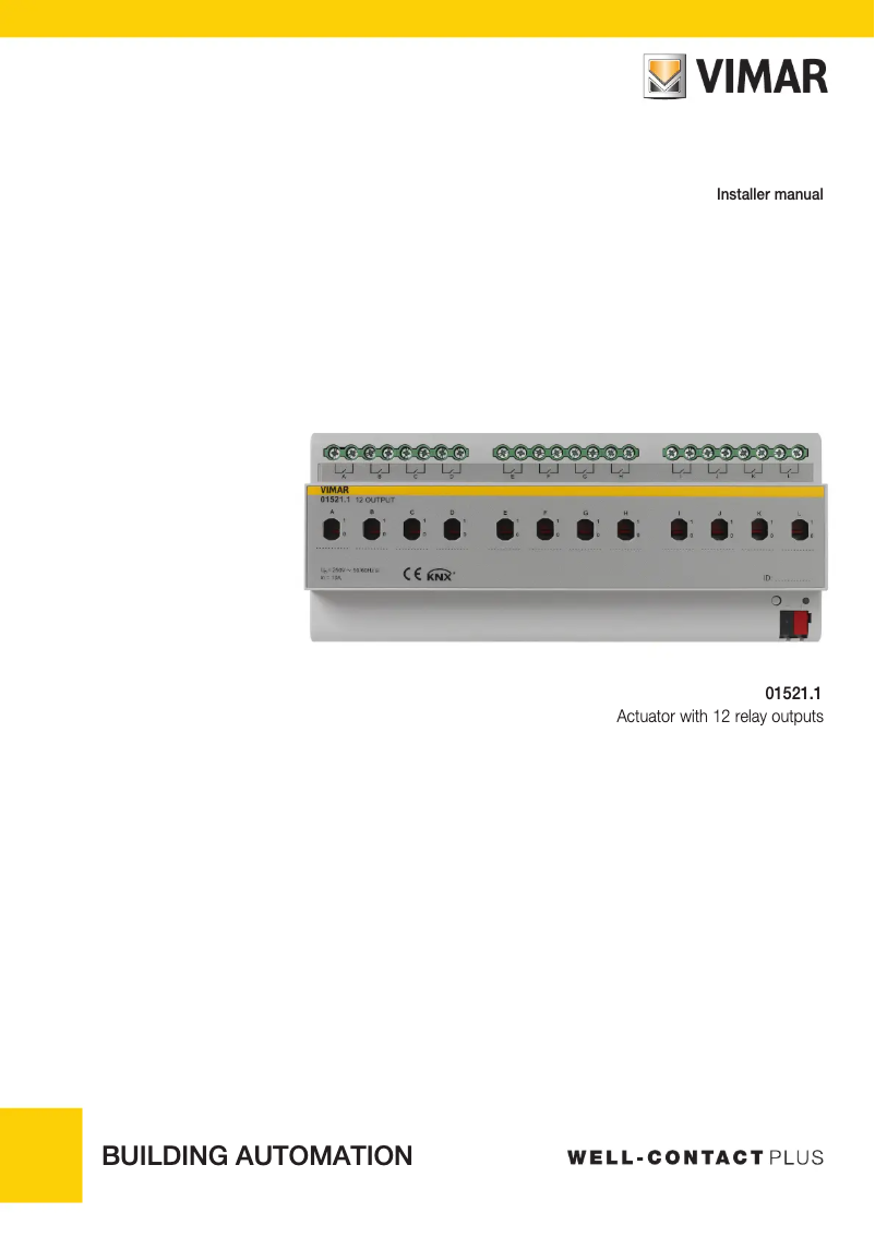 Image de la première page du manuel de l'appareil 01521.1