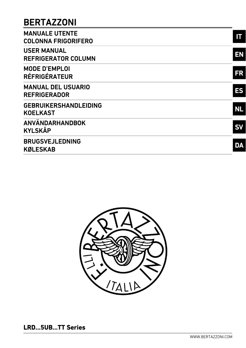 Image de la première page du manuel de l'appareil LRD605UBRXTT