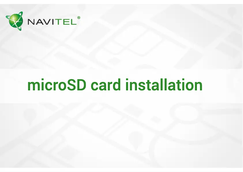 Image de la première page du manuel de l'appareil CMR300