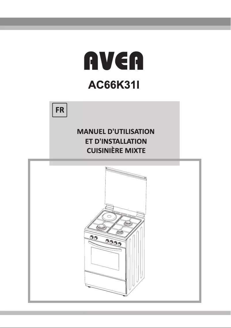 Página 1 del manual Manual de usuario AVEA AC66K31I