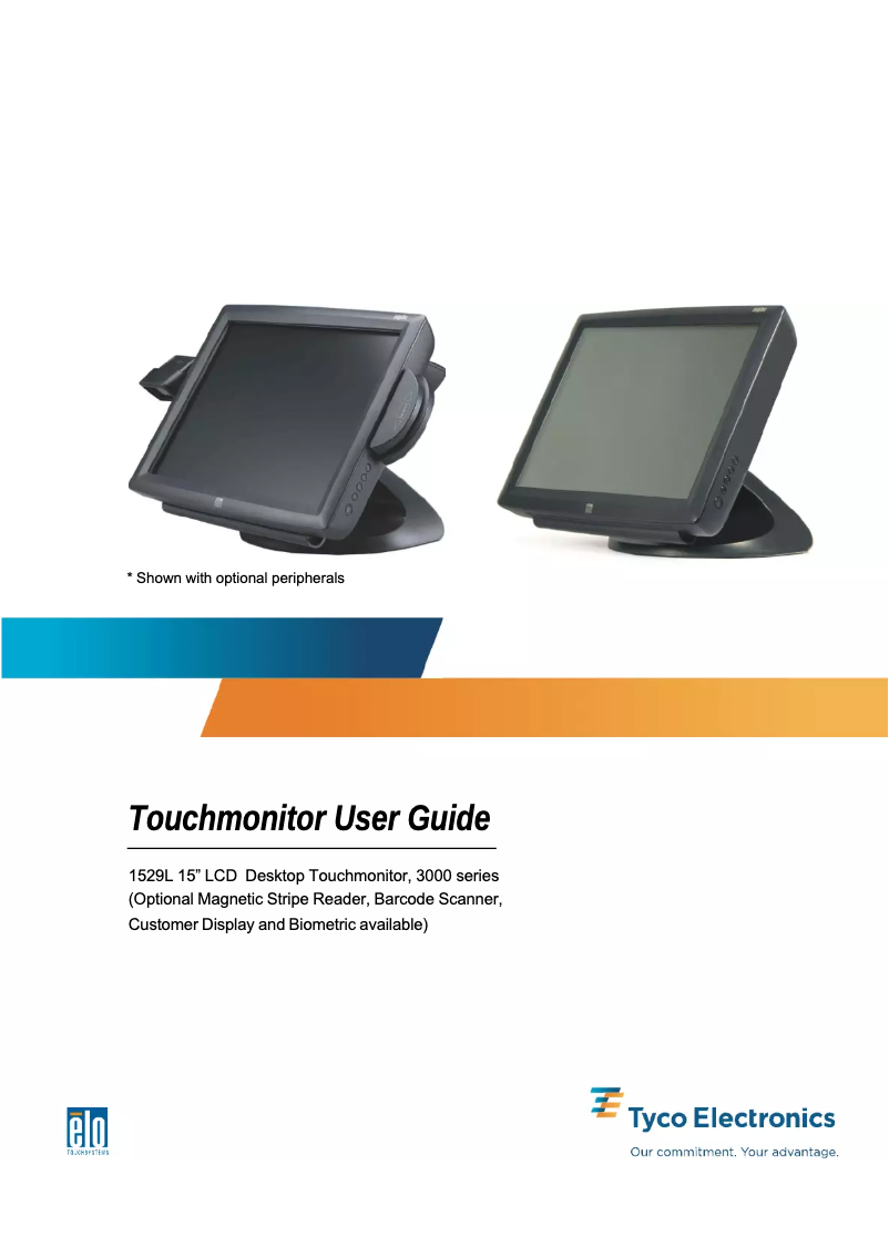 Image de la première page du manuel de l'appareil 1529L