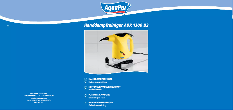 Page 1 de la notice Manuel utilisateur AquaPur IAN 69184