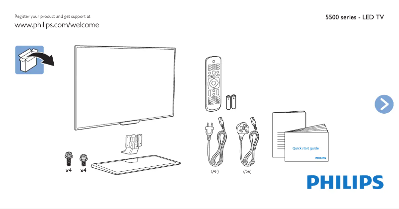 Image de la première page du manuel de l'appareil 50PFT5509