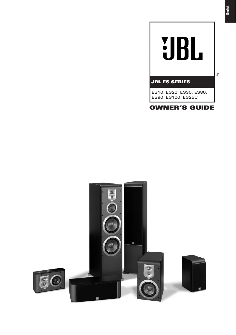 Page n°1 - Manuel utilisateur JBL ES100