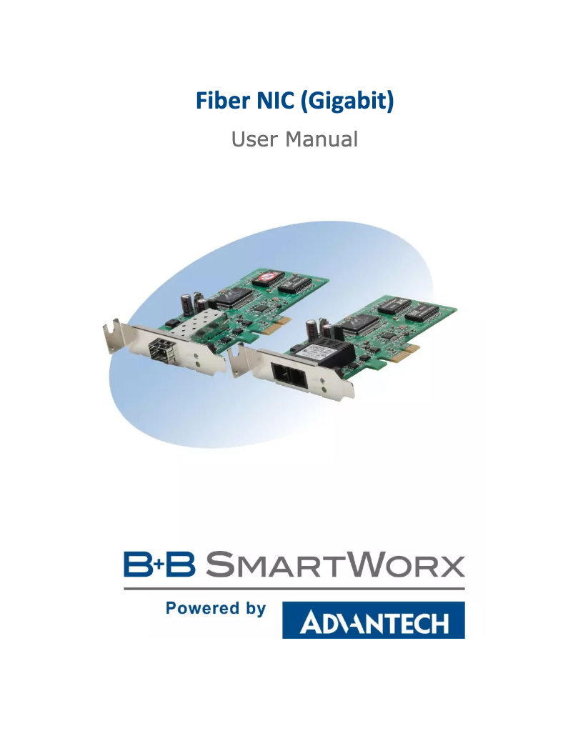 Página 1 del manual Manual de usuario B&B Electronics 956-22603