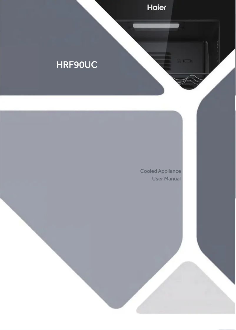 Imagen de la primera página del manual del dispositivo HRF90UC