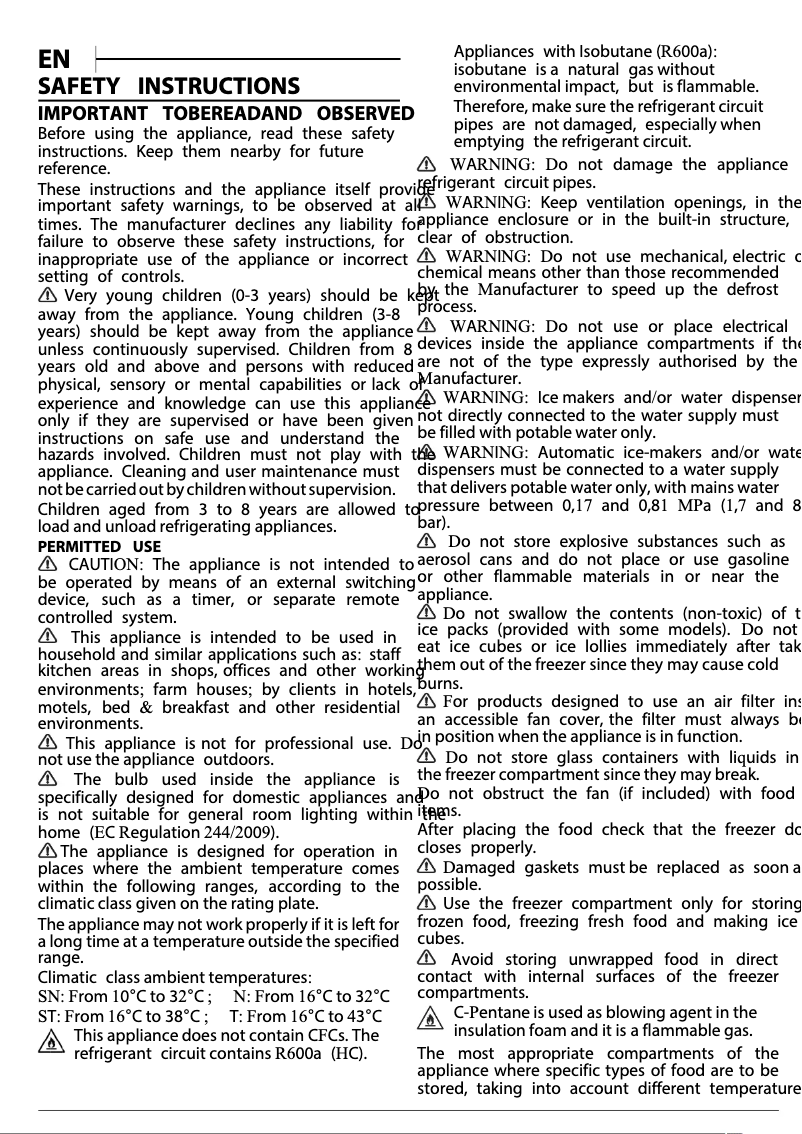 Page 1 de la notice Guide d'installation Hotpoint UH8 F1C W 1