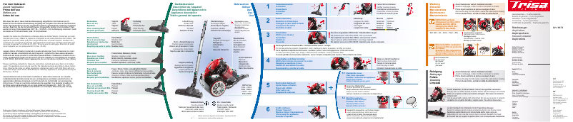 Imagen de la primera página del manual del dispositivo Comfort Clean T7252