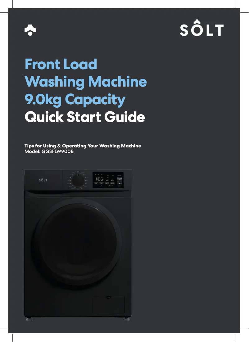 Page n°1 - Guide de démarrage rapide Sôlt GGSFLW900B